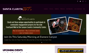 Santaclaritaarts.com thumbnail