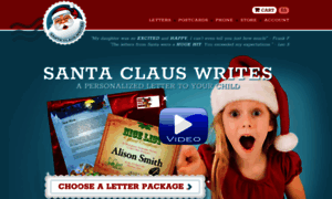 Santaclauswrites.com thumbnail