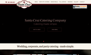 Santacruzcateringcompany.com thumbnail