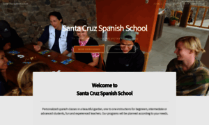 Santacruzspanishschool.com thumbnail