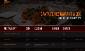 Santafe.nmrestaurantweek.com thumbnail