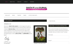 Santafeartsjournal.com thumbnail