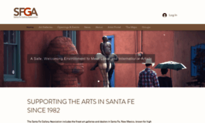 Santafegalleryassociation.org thumbnail