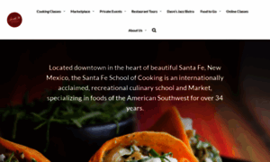 Santafeschoolofcooking.com thumbnail