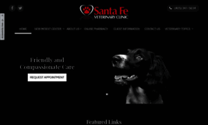 Santafevetclinic.com thumbnail