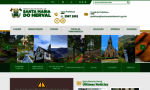 Santamariadoherval.rs.gov.br thumbnail