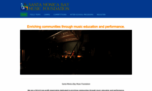 Santamonicabaymusicfoundation.org thumbnail