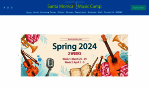 Santamonicamusiccamp.com thumbnail