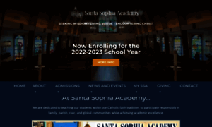 Santasophiaacademy.org thumbnail