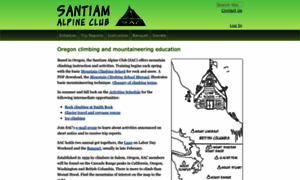 Santiamalpineclub.org thumbnail