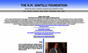 Santilli-foundation.org thumbnail