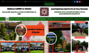 Santiniketanpolytechnic.org thumbnail