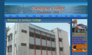 Santipurcollege.org thumbnail