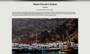 Santorini-port.com thumbnail