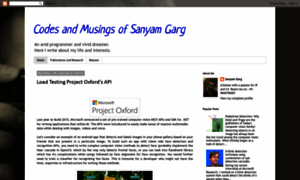 Sanyamgarg.blogspot.com thumbnail