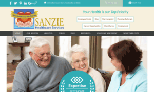 Sanziehealthcareservices.com thumbnail