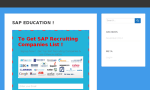 Sap.traininginchennai.net thumbnail