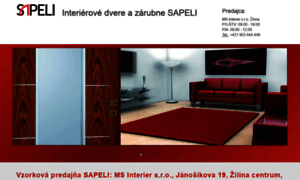 Sapelidvere.sk thumbnail