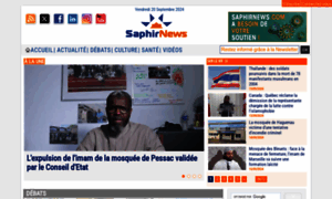 Saphirnews.com thumbnail