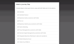 Sapjourneymap.com thumbnail