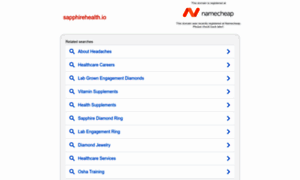 Sapphirehealth.io thumbnail