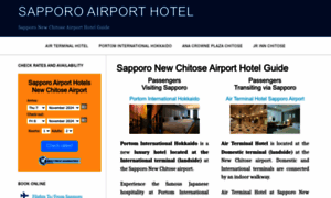 Sapporoairporthotel.com thumbnail