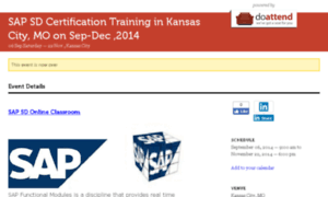 Sapsdcertificationinkansascity.doattend.com thumbnail