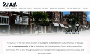 Sapulpamainstreet.com thumbnail