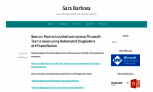 Sarabarbosa.net thumbnail