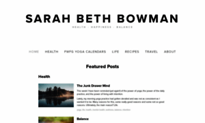 Sarahbethbowman.com thumbnail