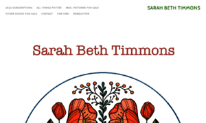 Sarahbethtimmons.com thumbnail