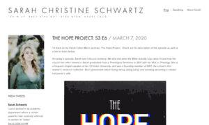 Sarahchristineschwartz.com thumbnail