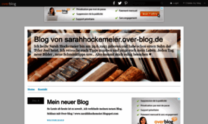 Sarahhockemeier.over-blog.de thumbnail