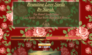 Sarahslovespells.com thumbnail