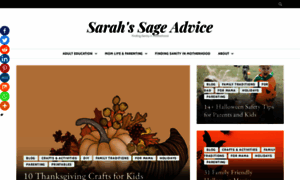 Sarahssageadvice.com thumbnail