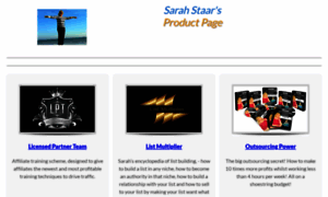 Sarahstaarproducts.com thumbnail
