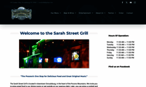 Sarahstreetgrill.com thumbnail