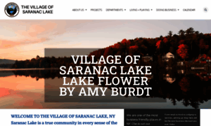 Saranaclakeny.gov thumbnail