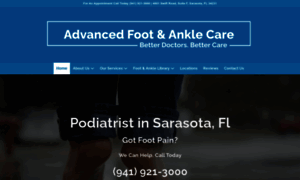 Sarasotafootdoctors.com thumbnail