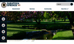 Saratoga-springs.org thumbnail