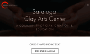 Saratogaclayarts.org thumbnail