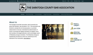 Saratogacountybar.org thumbnail