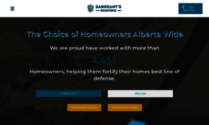 Sargeantsroofing.com thumbnail