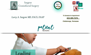 Sargentcraniofacialsurgery.com thumbnail