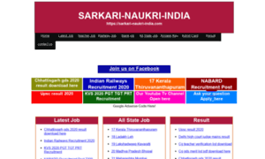 Sarkari-naukri-india.com thumbnail
