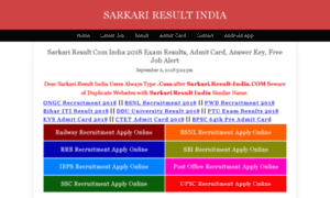 Sarkari.result-india.com thumbnail