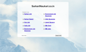 Sarkarinaukari.co.in thumbnail