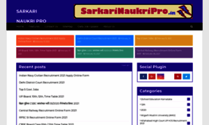 Sarkarinaukripro.in thumbnail