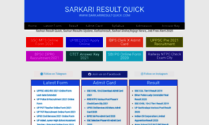 Sarkariresultquick.com thumbnail