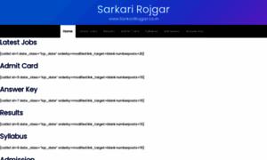 Sarkarirojgar.co.in thumbnail